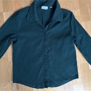 Aritzia Sunday best button down shirt